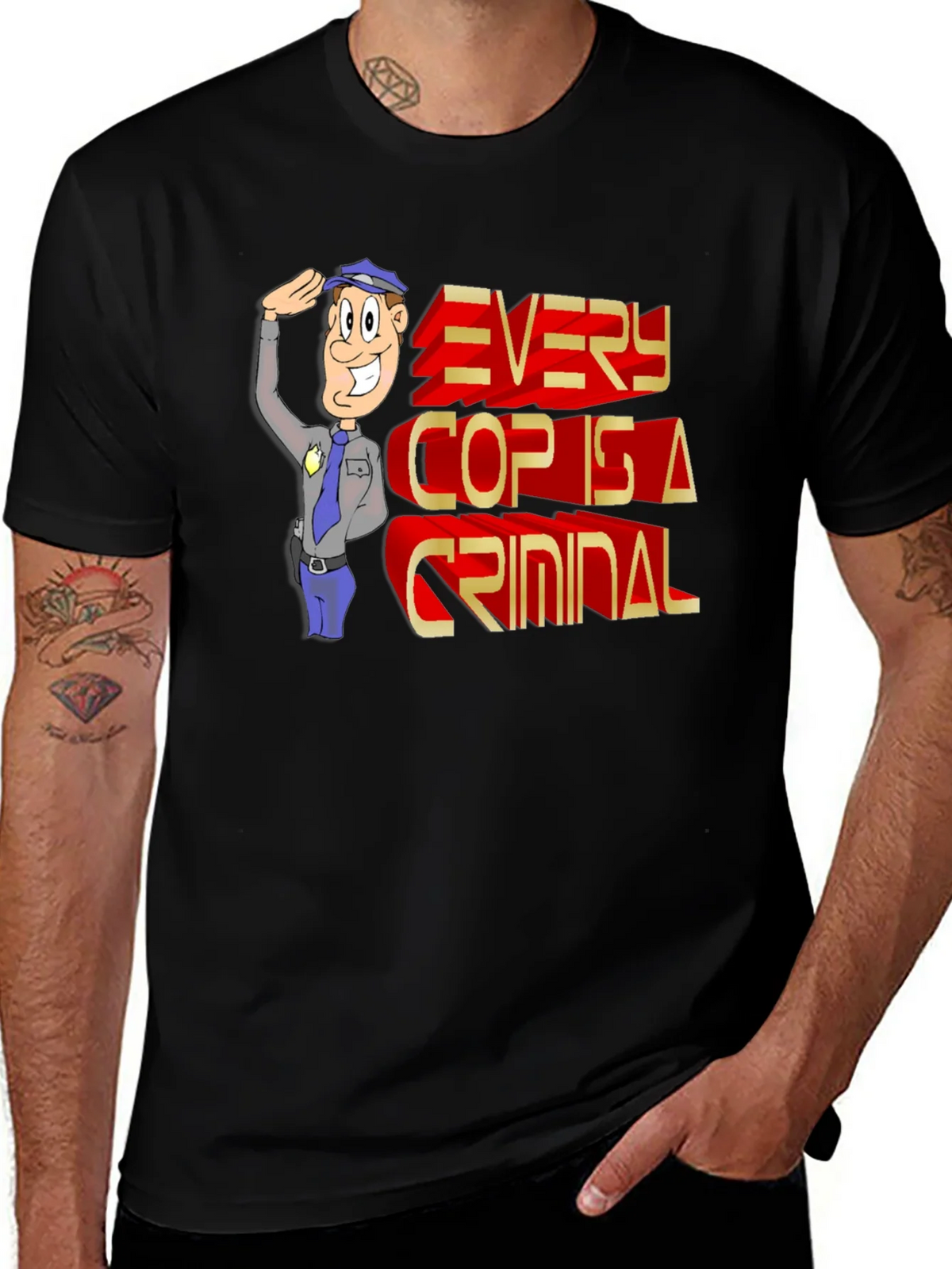 Every Cop Is A Criminal Graphic Tee product image 1