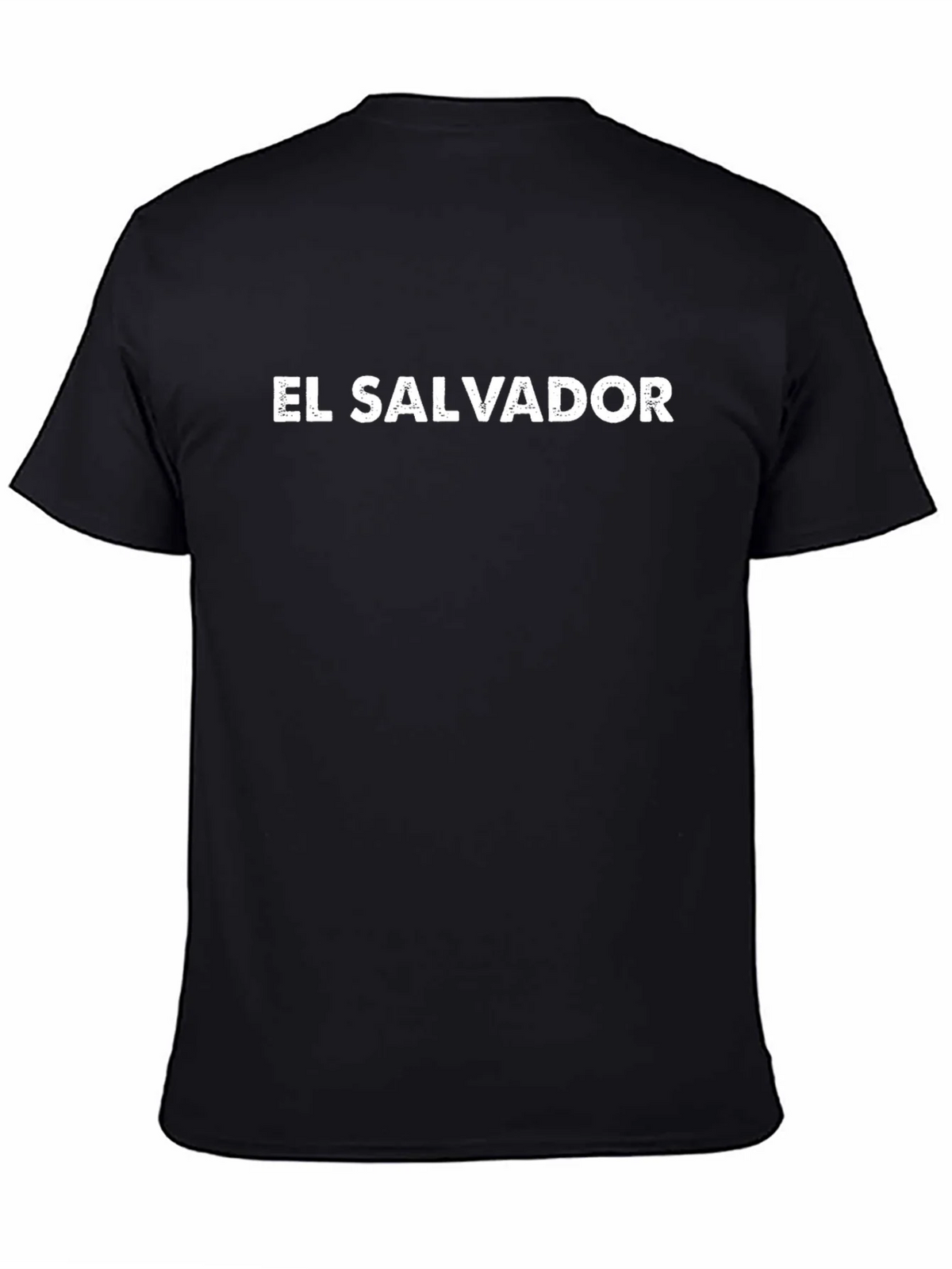 El Salvador T-Shirt - Black Cotton Tee product image 2