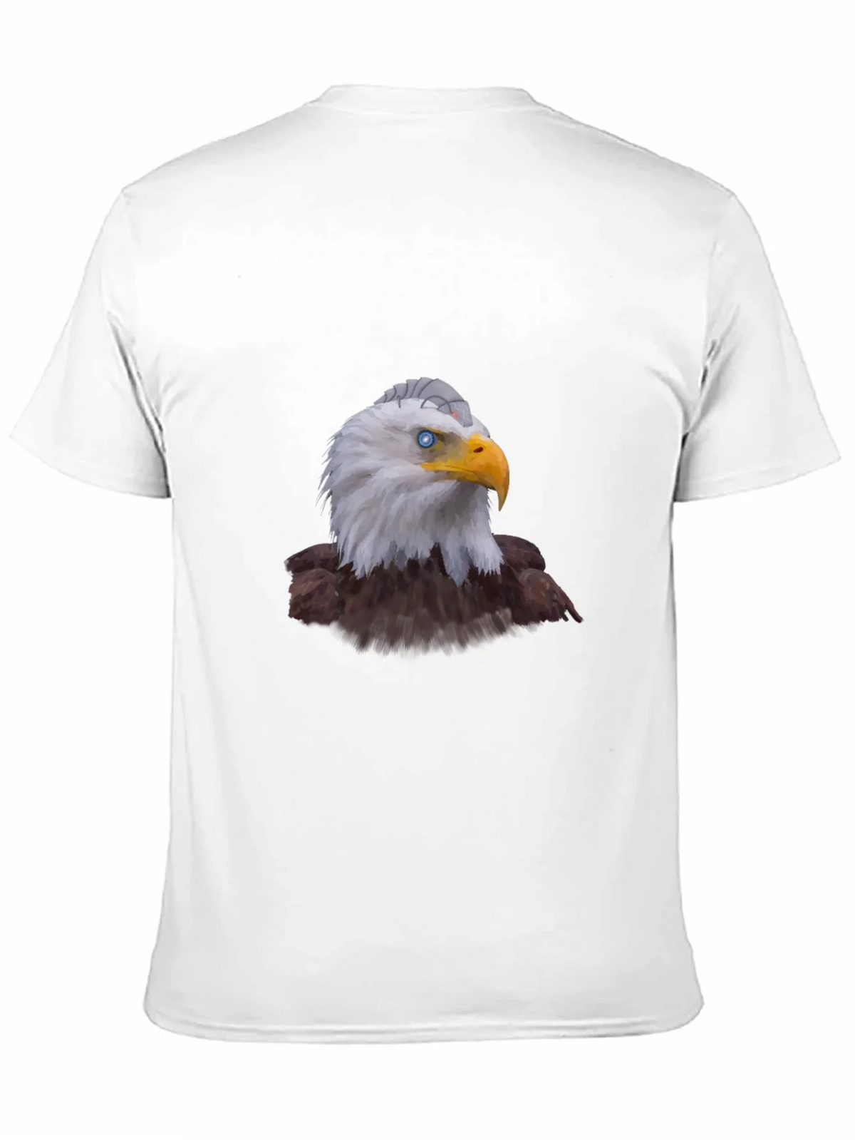 Eagle Graphic Print Black T-Shirt for Men product image 10