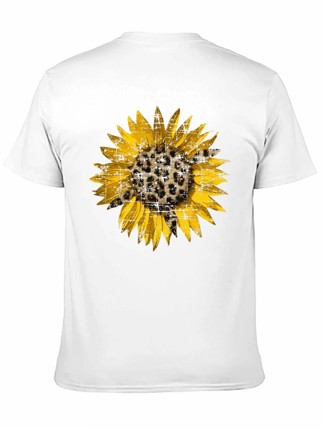 Leopard Sunflower Graphic Tee - Black product image 10