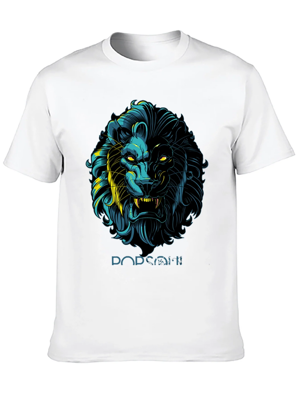 Lion Graphic Print Black T-Shirt - Stylish Mens Apparel product image 9