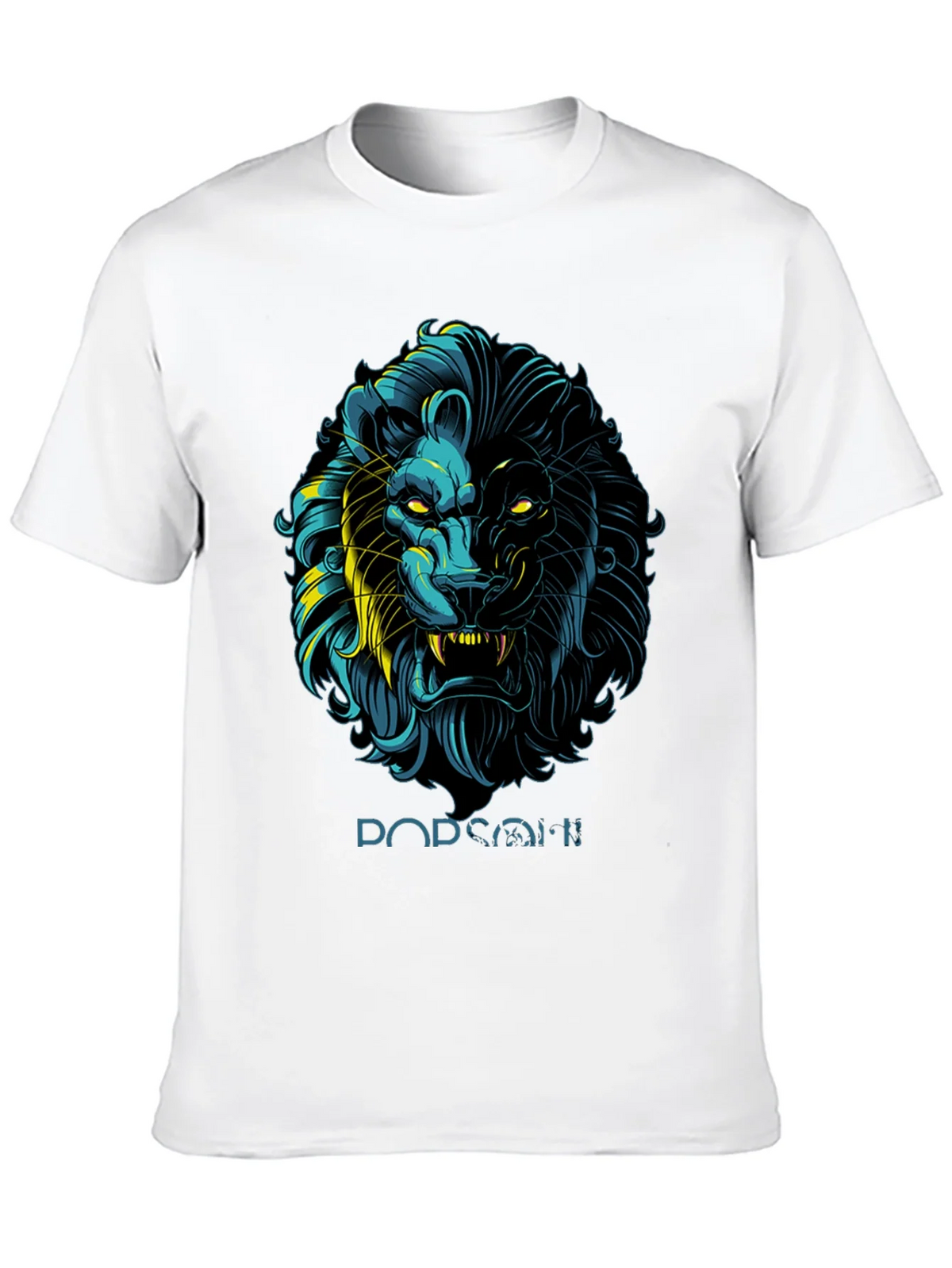 Lion Graphic Print Black T-Shirt - Stylish Mens Apparel product image 9