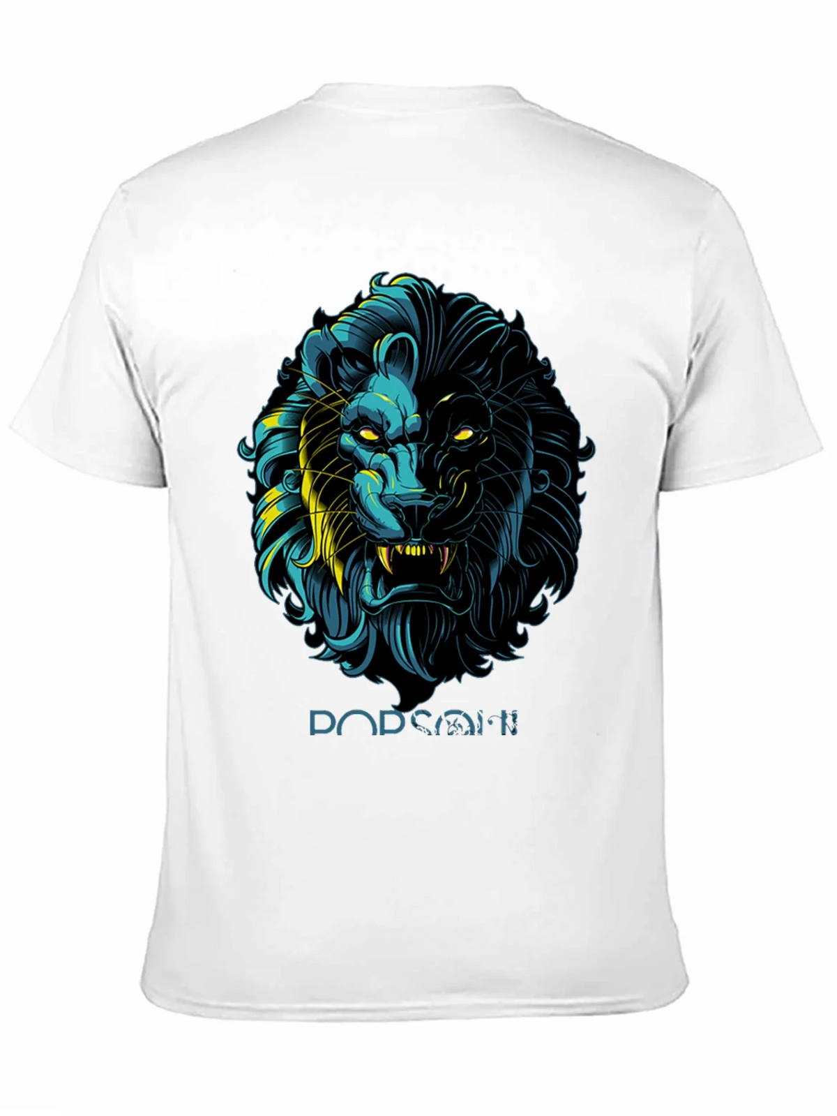 Lion Graphic Print Black T-Shirt - Stylish Mens Apparel product image 10