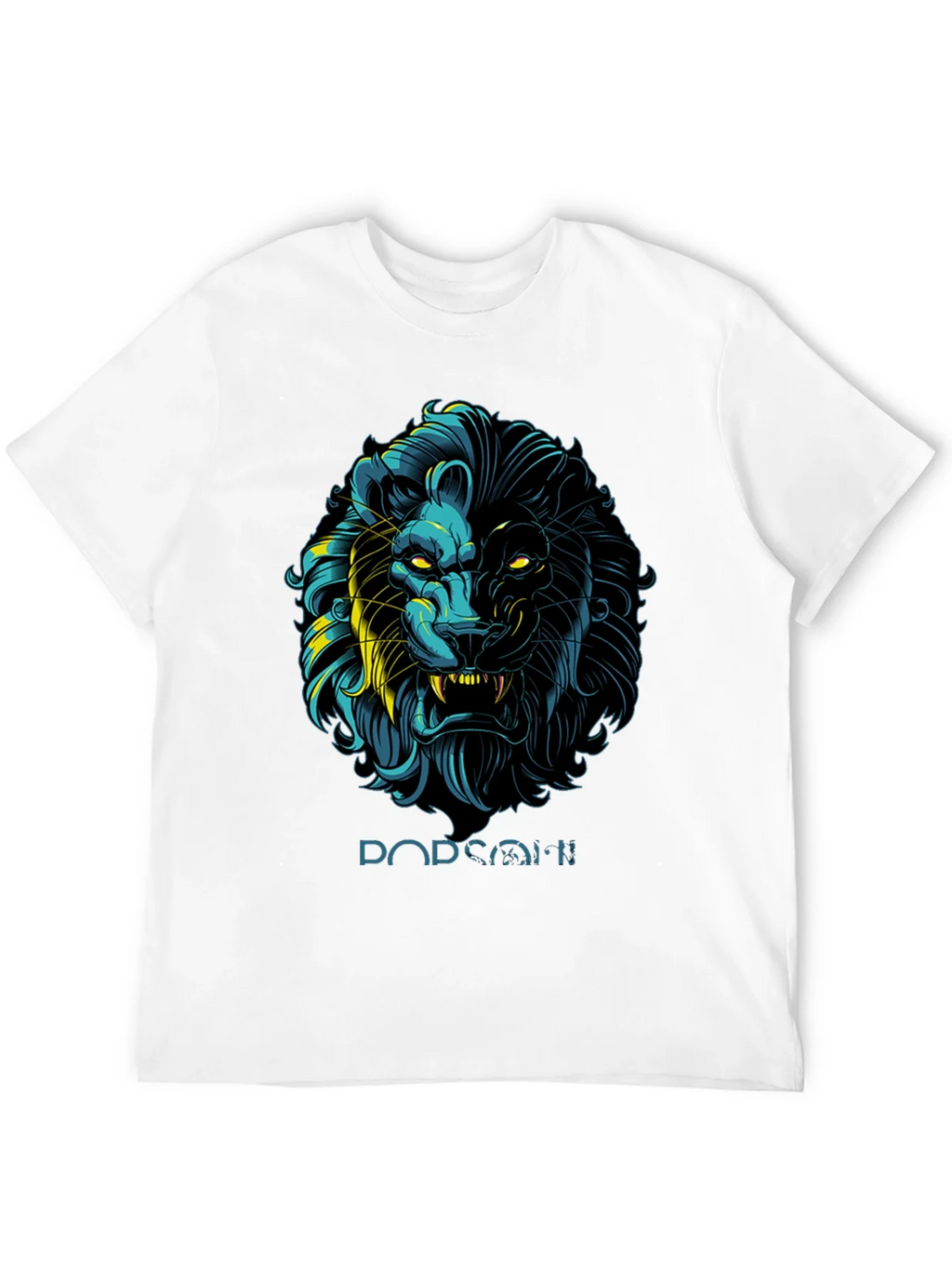 Lion Graphic Print Black T-Shirt - Stylish Mens Apparel product image 11