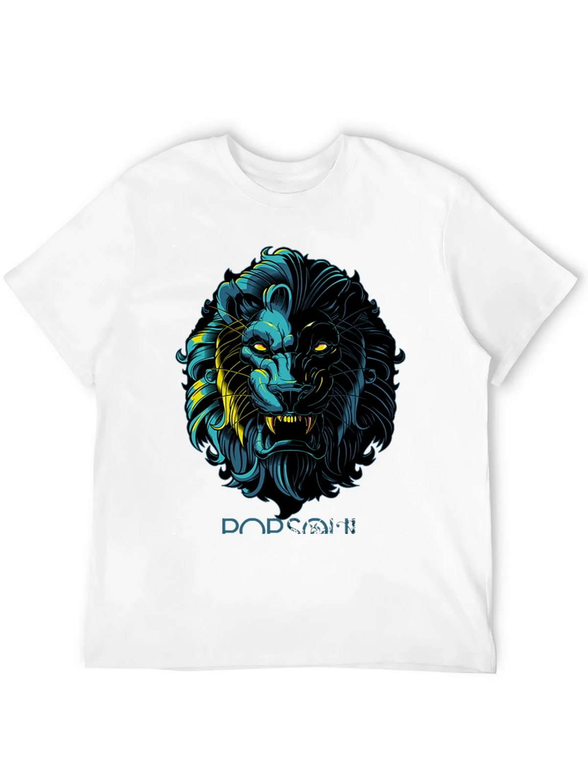 Lion Graphic Print Black T-Shirt - Stylish Mens Apparel product image 11