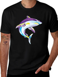 Cool Shark Graphic T-Shirt product image 1