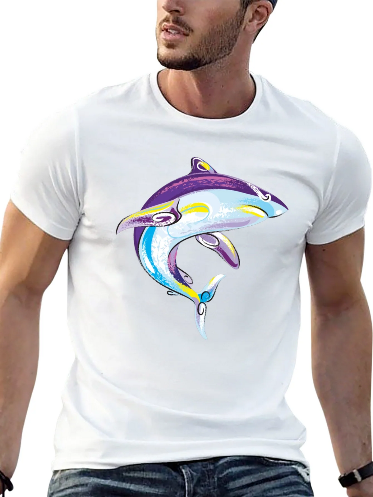 Cool Shark Graphic T-Shirt product image 12