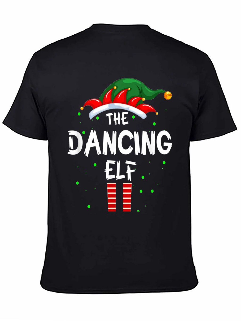 Dancing Elf Christmas T-Shirt product image 4
