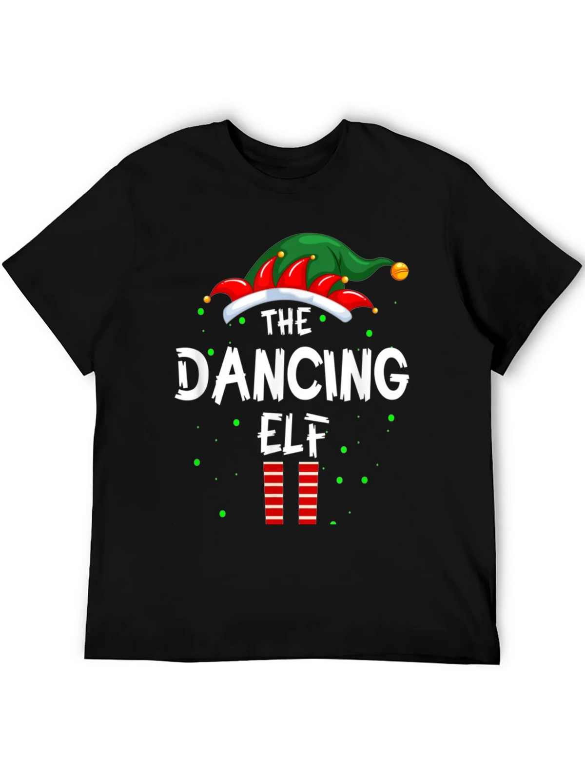 Dancing Elf Christmas T-Shirt product image 5