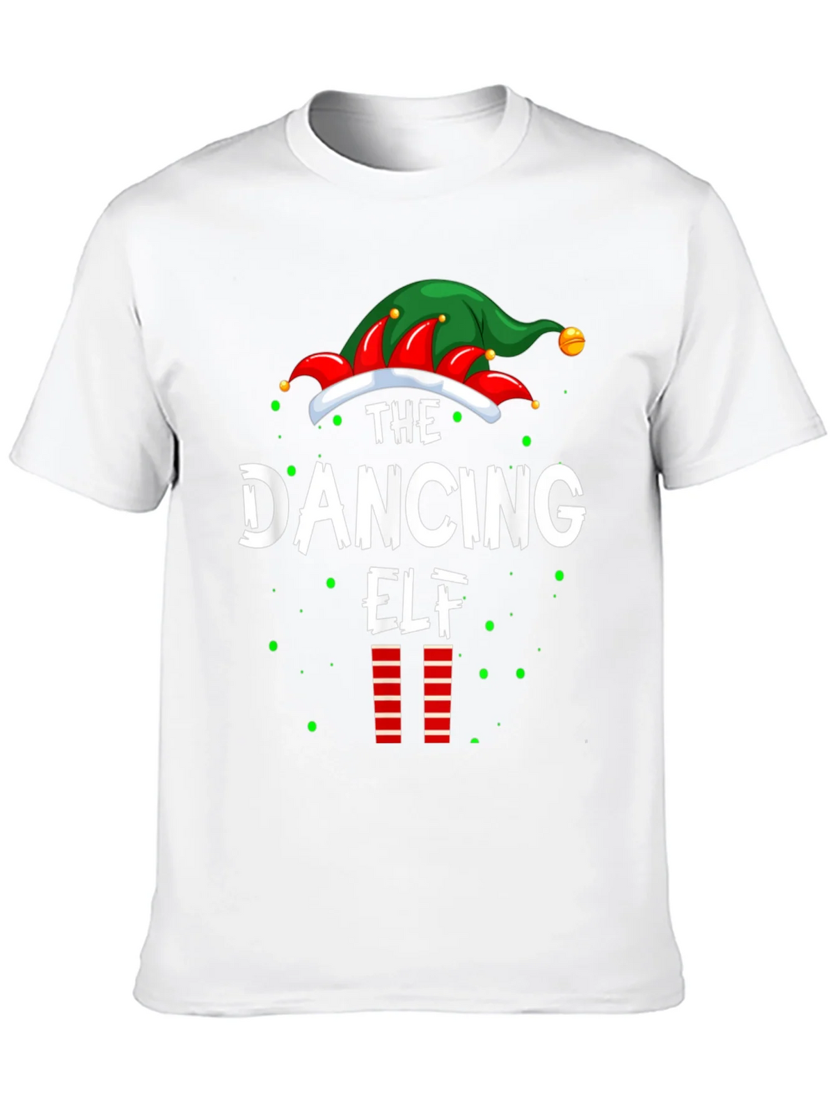 Dancing Elf Christmas T-Shirt product image 9