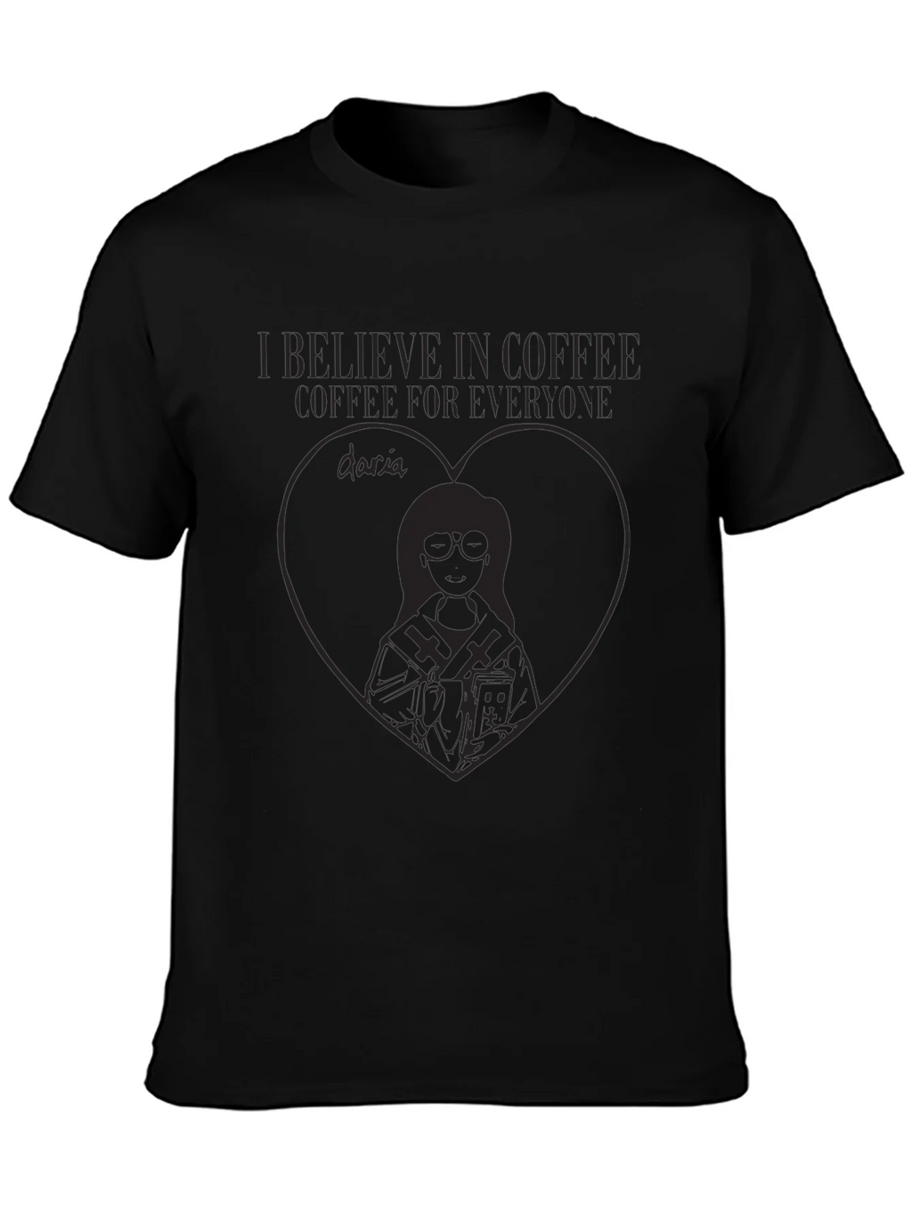 I Believe In Coffee Graphic T-Shirt product image 3