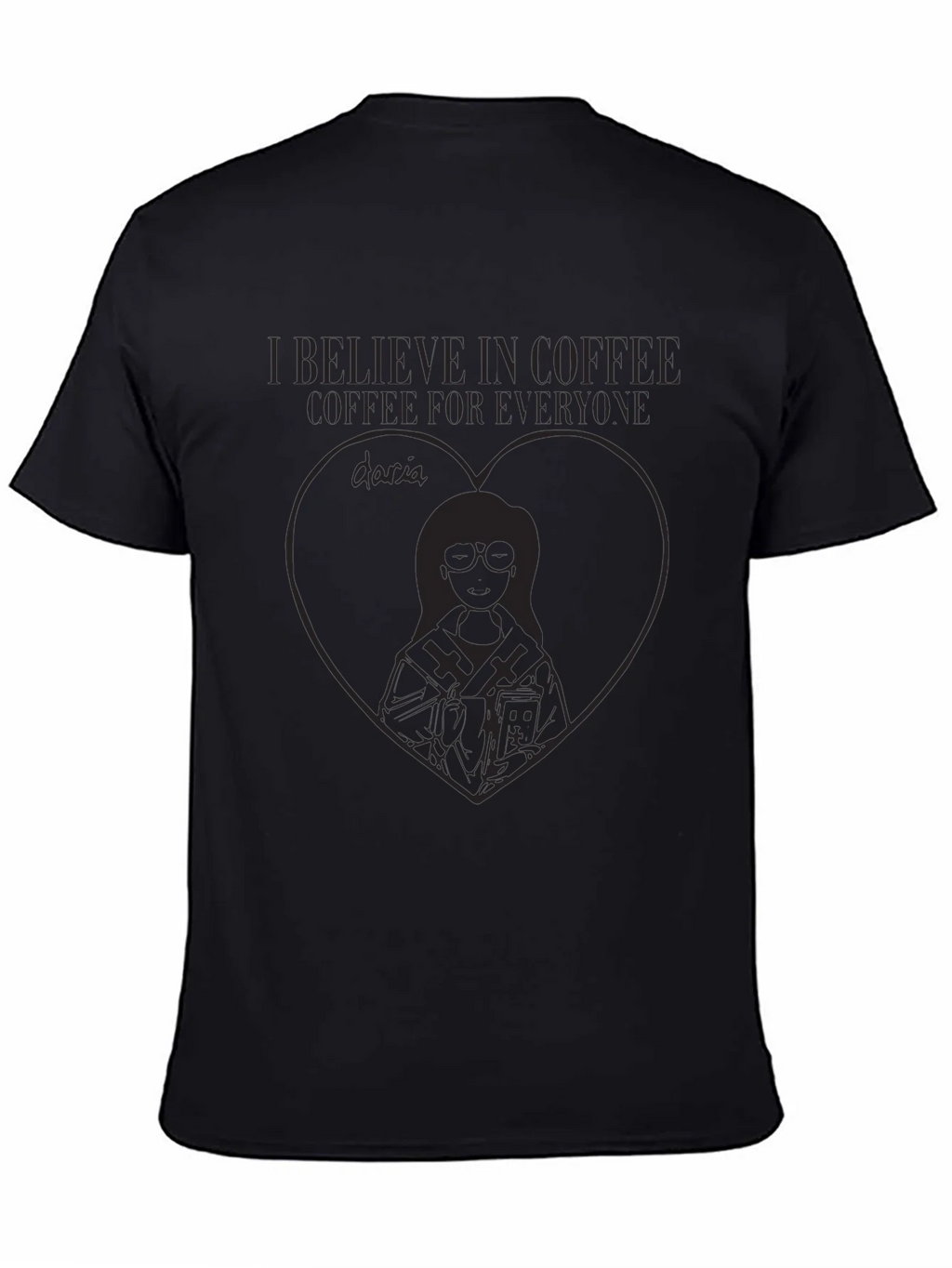 I Believe In Coffee Graphic T-Shirt product image 4