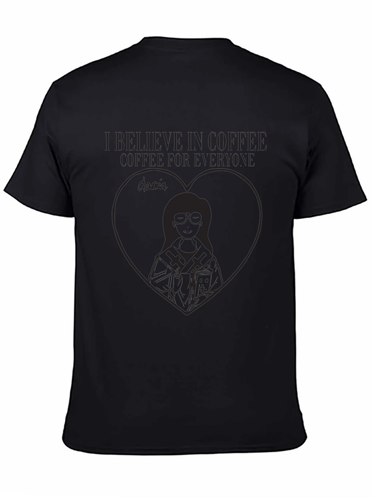 I Believe In Coffee Graphic T-Shirt product image 4