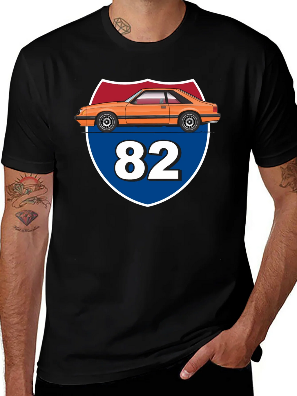 82 Mustang T-Shirt product image 1