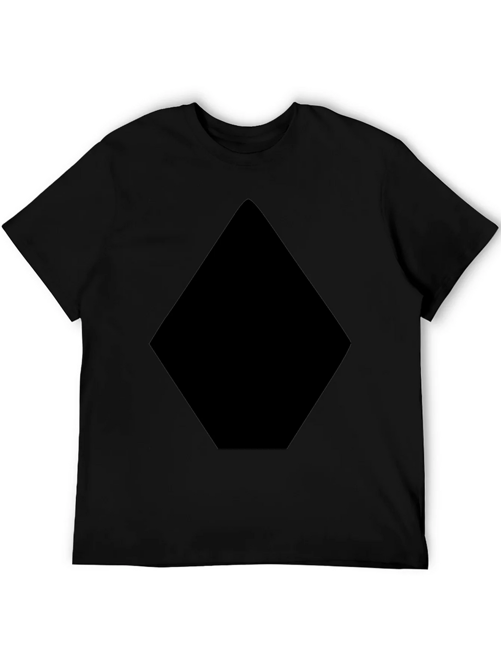 Mens Black Diamond Graphic T-Shirt product image 5