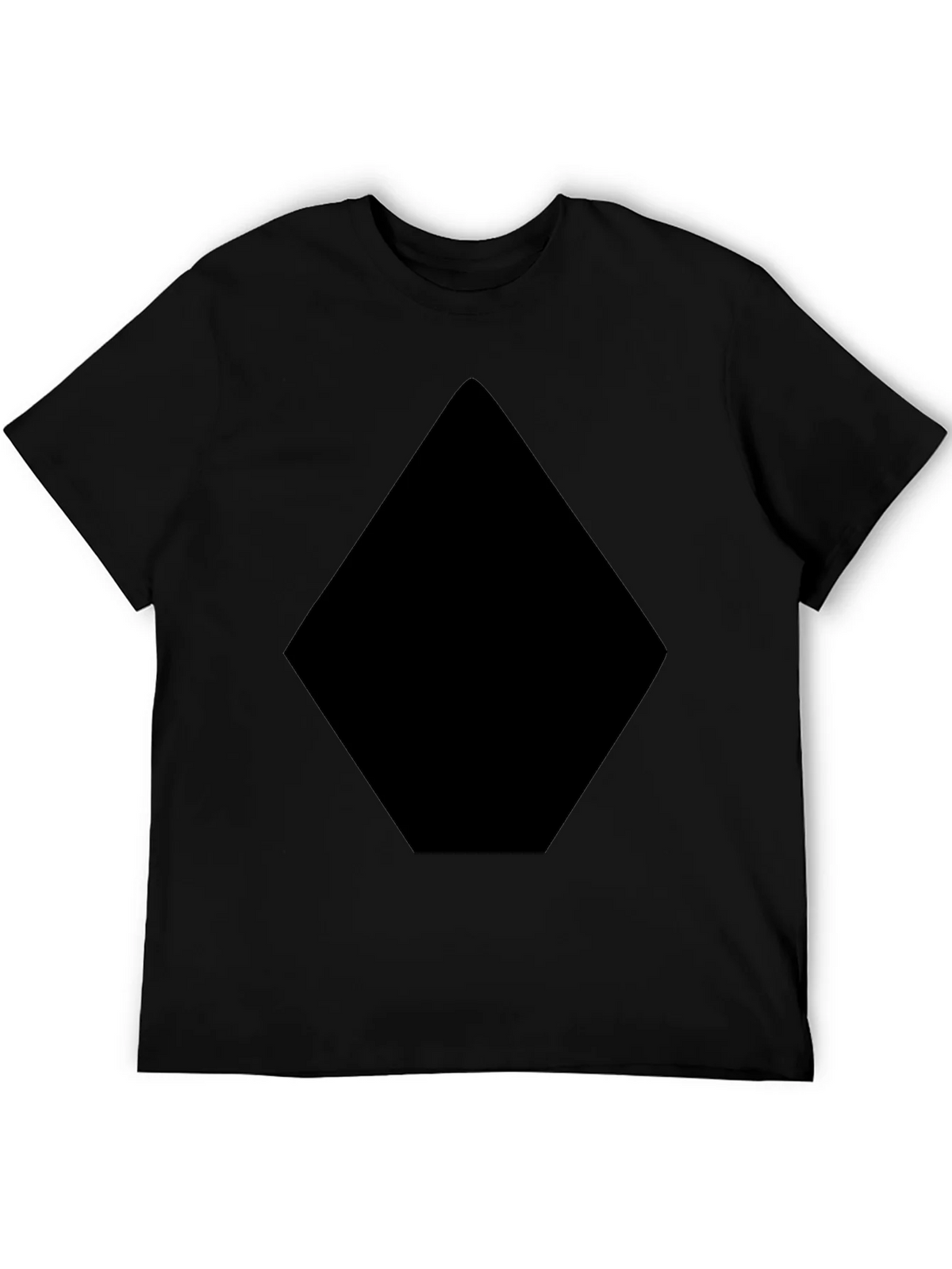 Mens Black Diamond Graphic T-Shirt product image 5