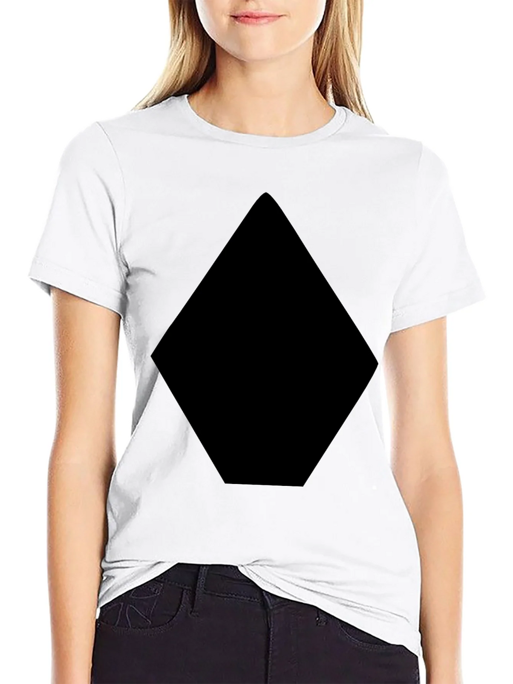 Mens Black Diamond Graphic T-Shirt product image 8