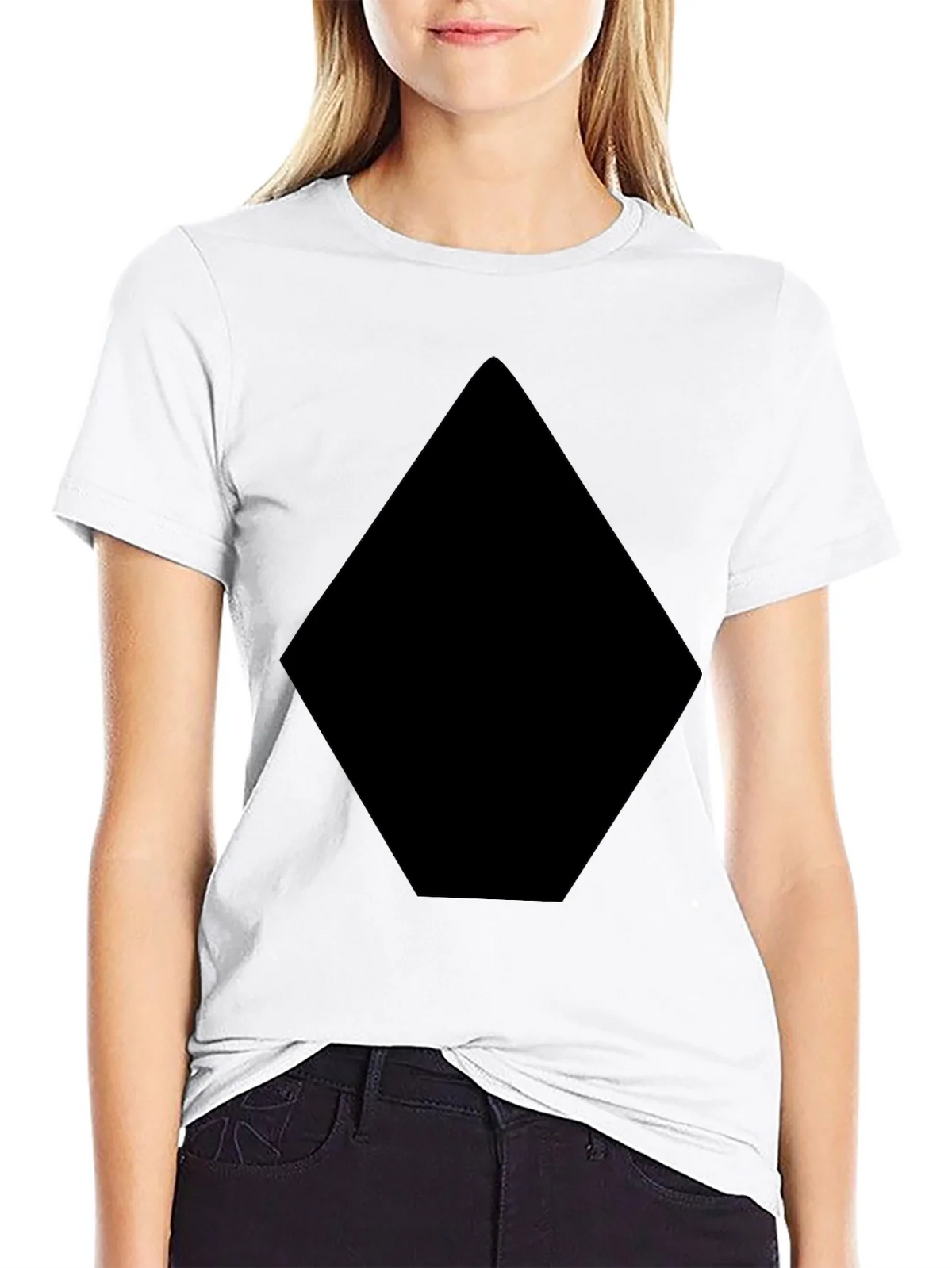 Mens Black Diamond Graphic T-Shirt product image 8