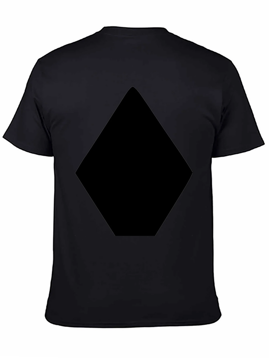 Mens Black Diamond Graphic T-Shirt product image 4