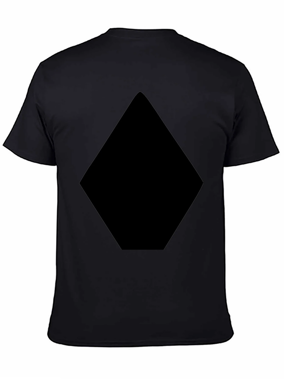 Mens Black Diamond Graphic T-Shirt product image 4