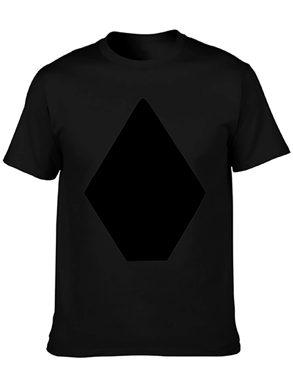 Mens Black Diamond Graphic T-Shirt product image 3