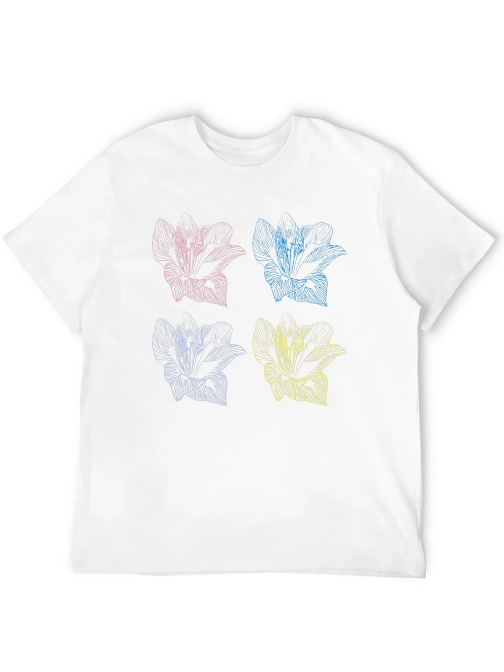Floral Pop Art T-Shirt - Stylish Graphic Tee product image 11