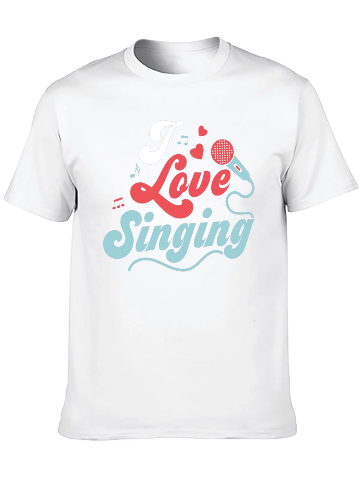 I Love Singing Graphic T-Shirt product image 9