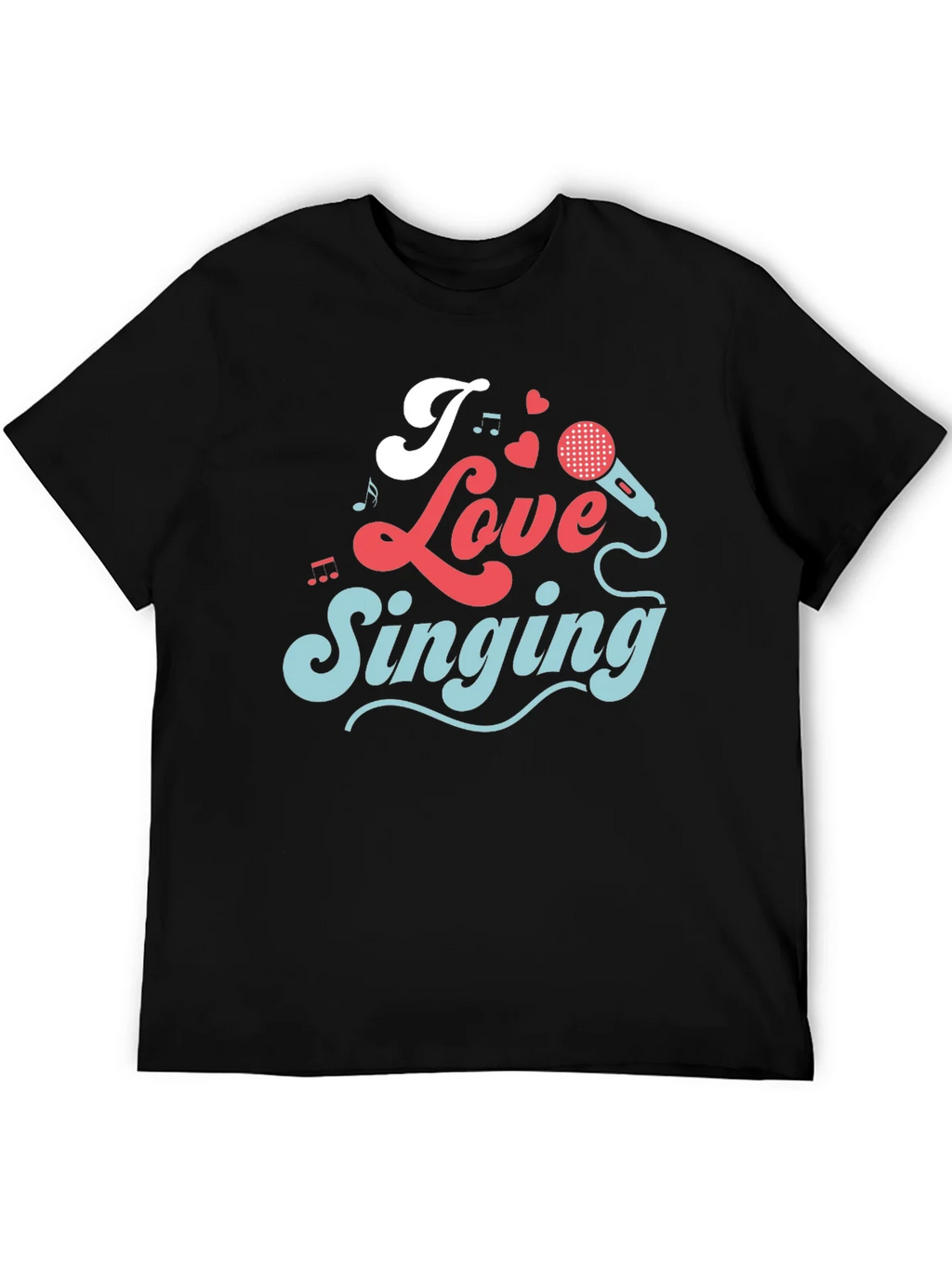 I Love Singing Graphic T-Shirt product image 5