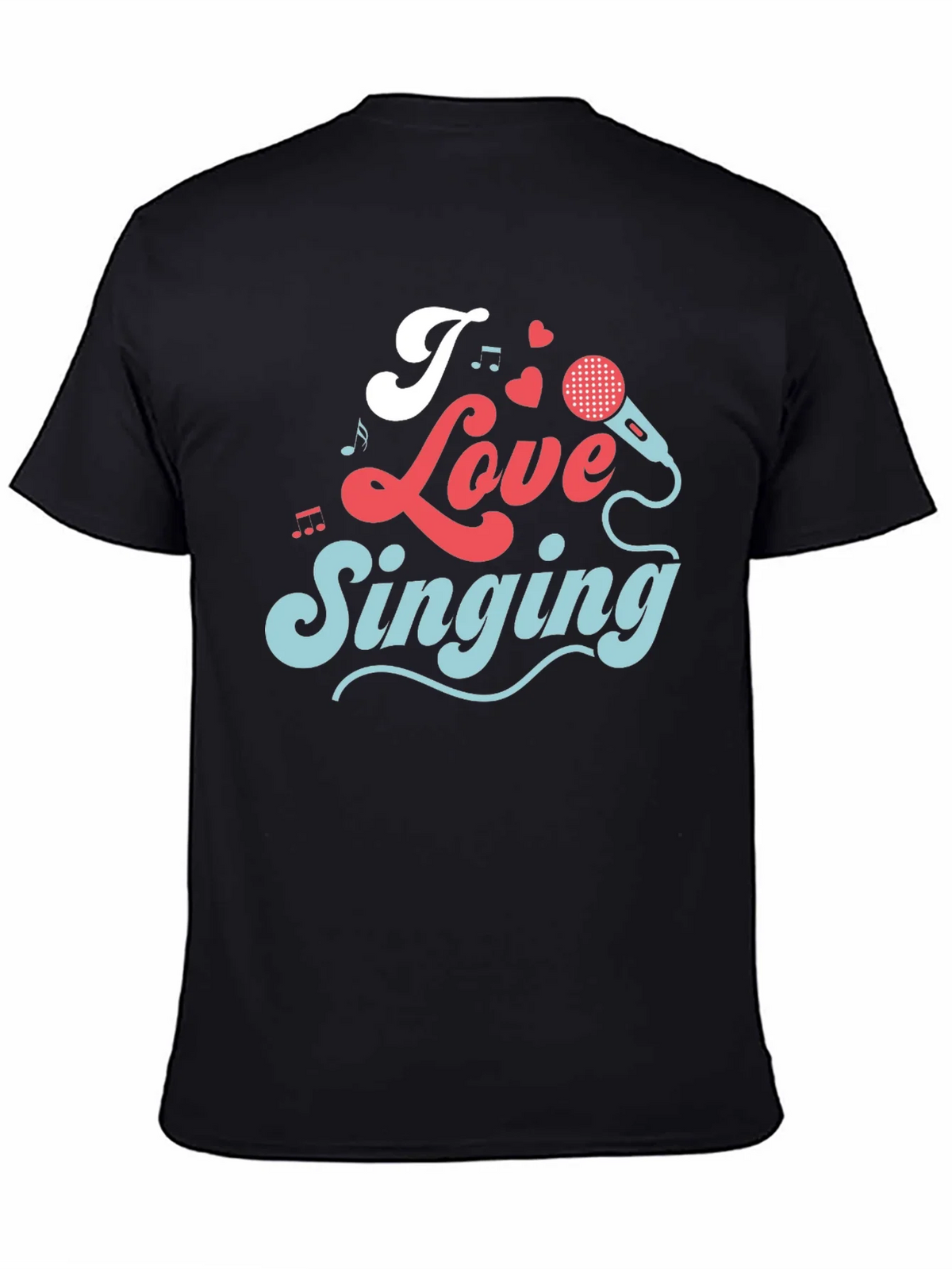 I Love Singing Graphic T-Shirt product image 4