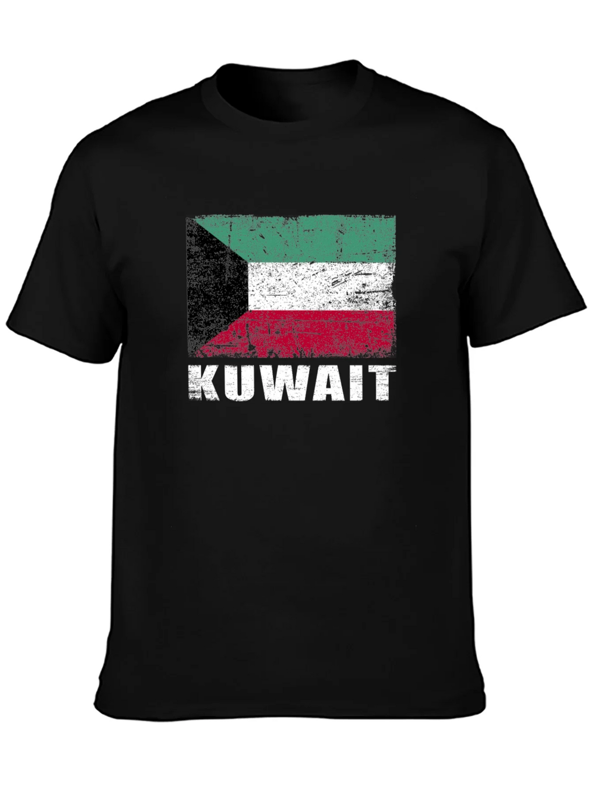Kuwait Flag T-Shirt - Distressed Look product image 3
