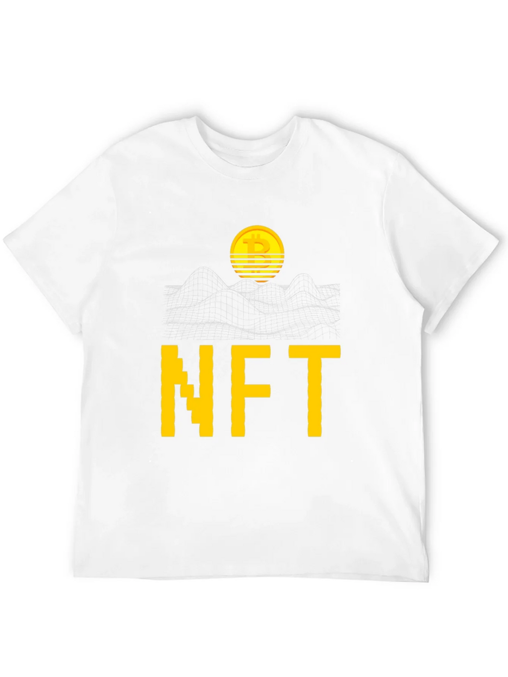 NFT Bitcoin Graphic Tee - Crypto Art Fashion product image 11