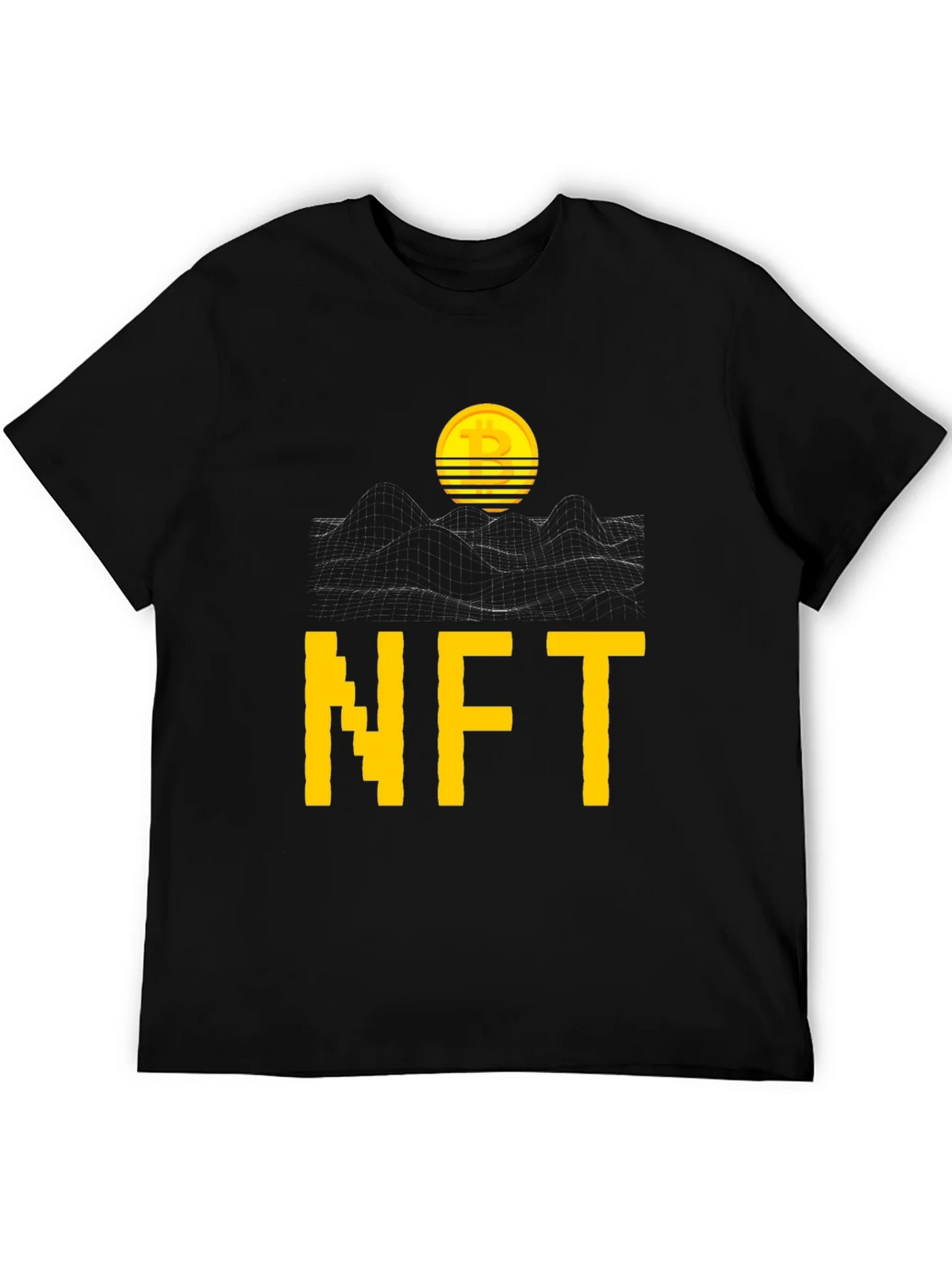 NFT Bitcoin Graphic Tee - Crypto Art Fashion product image 5