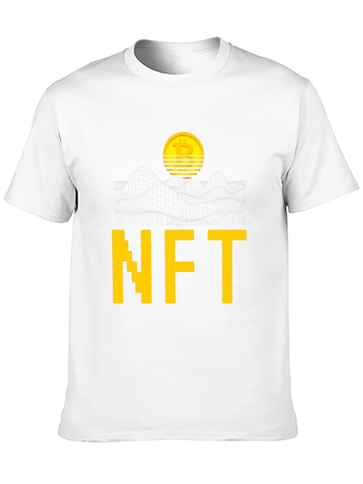 NFT Bitcoin Graphic Tee - Crypto Art Fashion product image 9