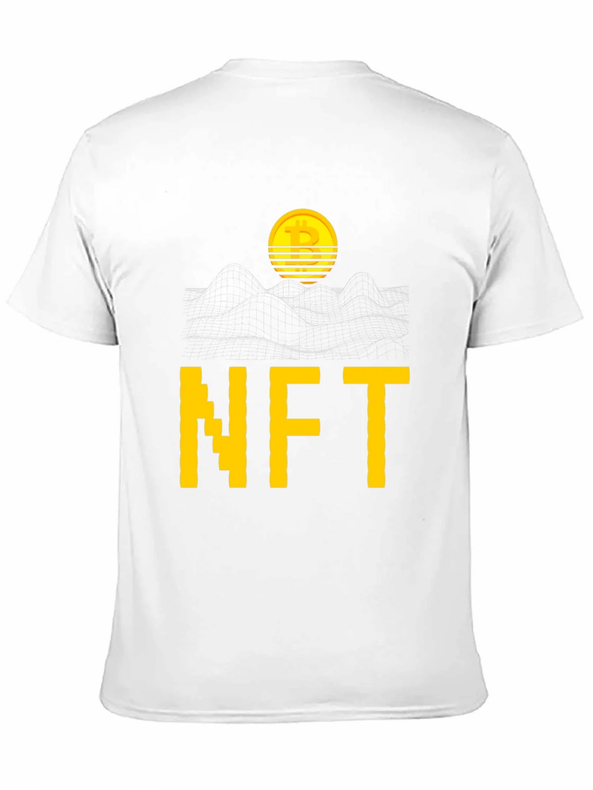 NFT Bitcoin Graphic Tee - Crypto Art Fashion product image 10