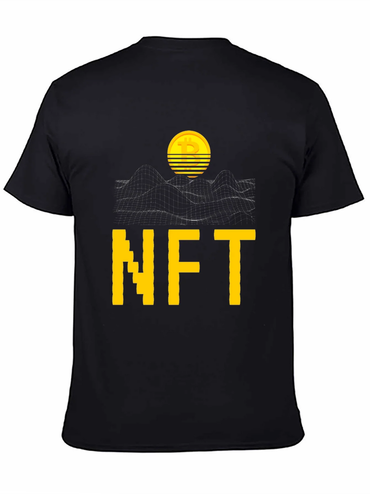 NFT Bitcoin Graphic Tee - Crypto Art Fashion product image 4