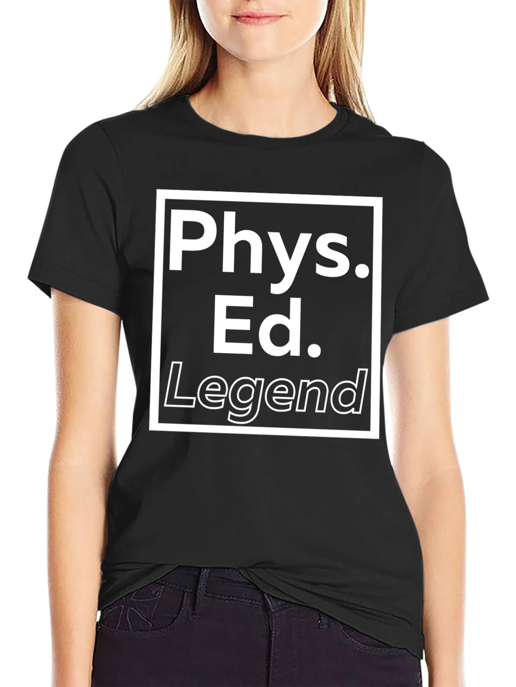 Phys Ed Legend Black T-Shirt product image 2
