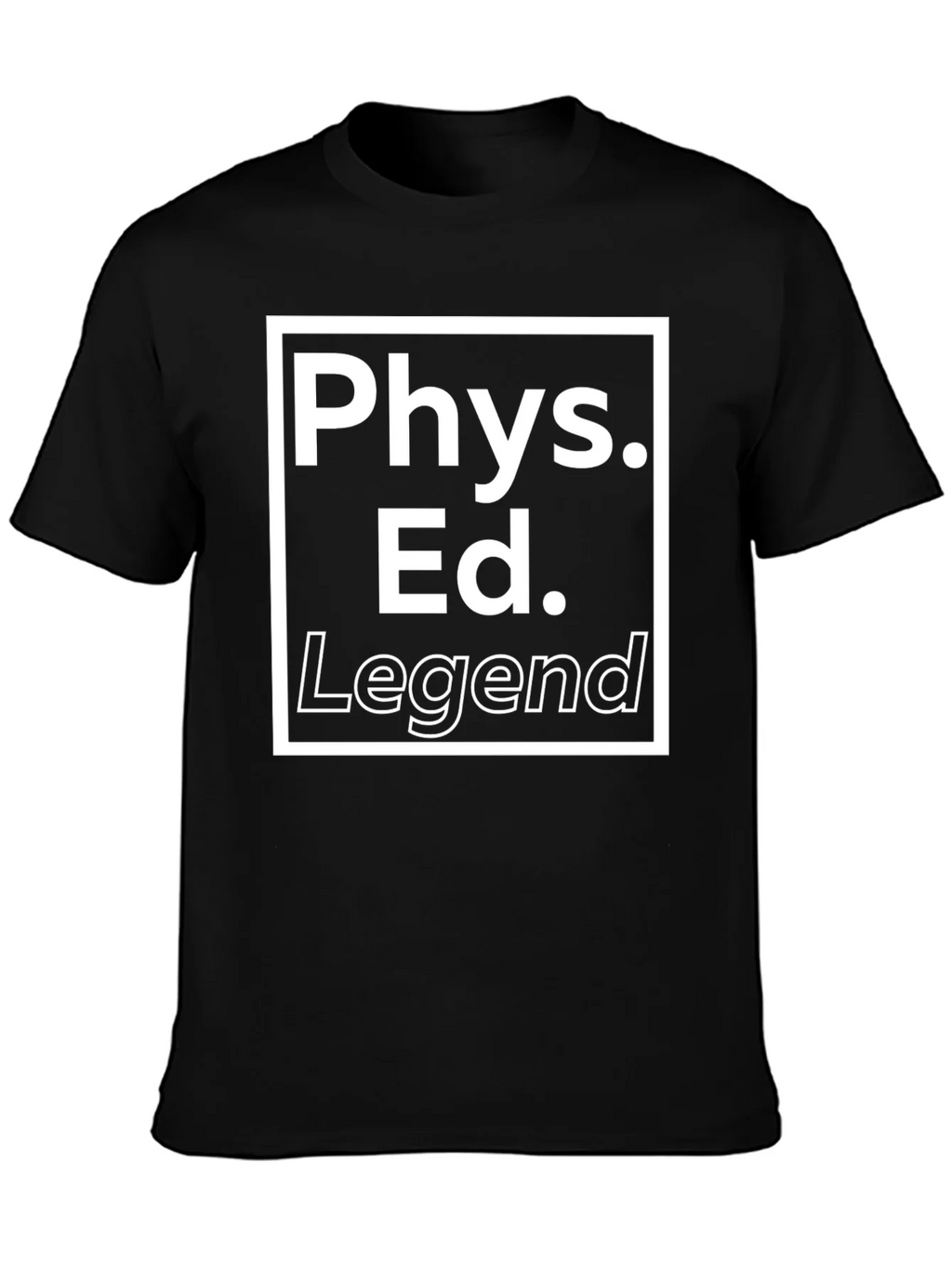 Phys Ed Legend Black T-Shirt product image 3
