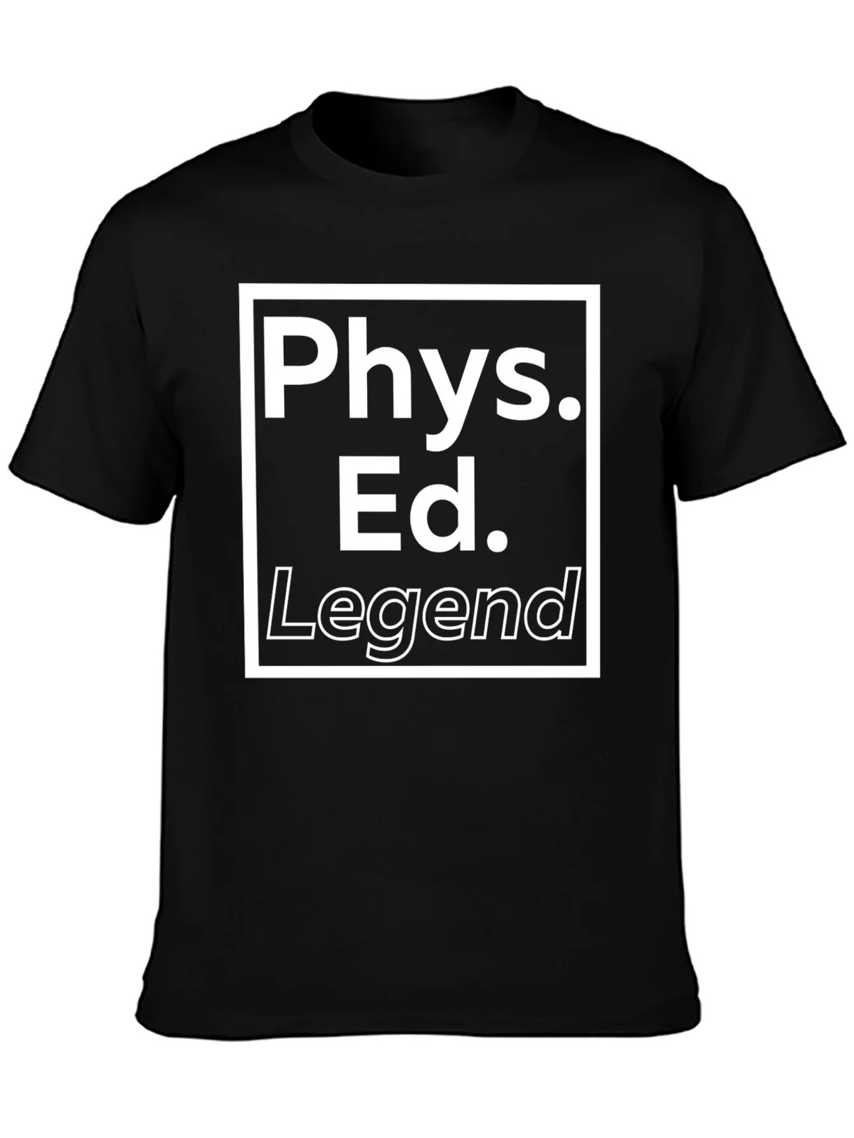 Phys Ed Legend Black T-Shirt product image 3