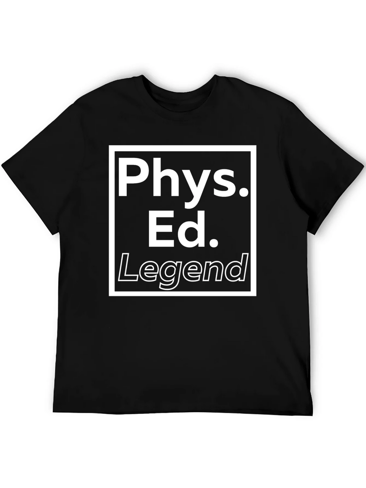 Phys Ed Legend Black T-Shirt product image 5
