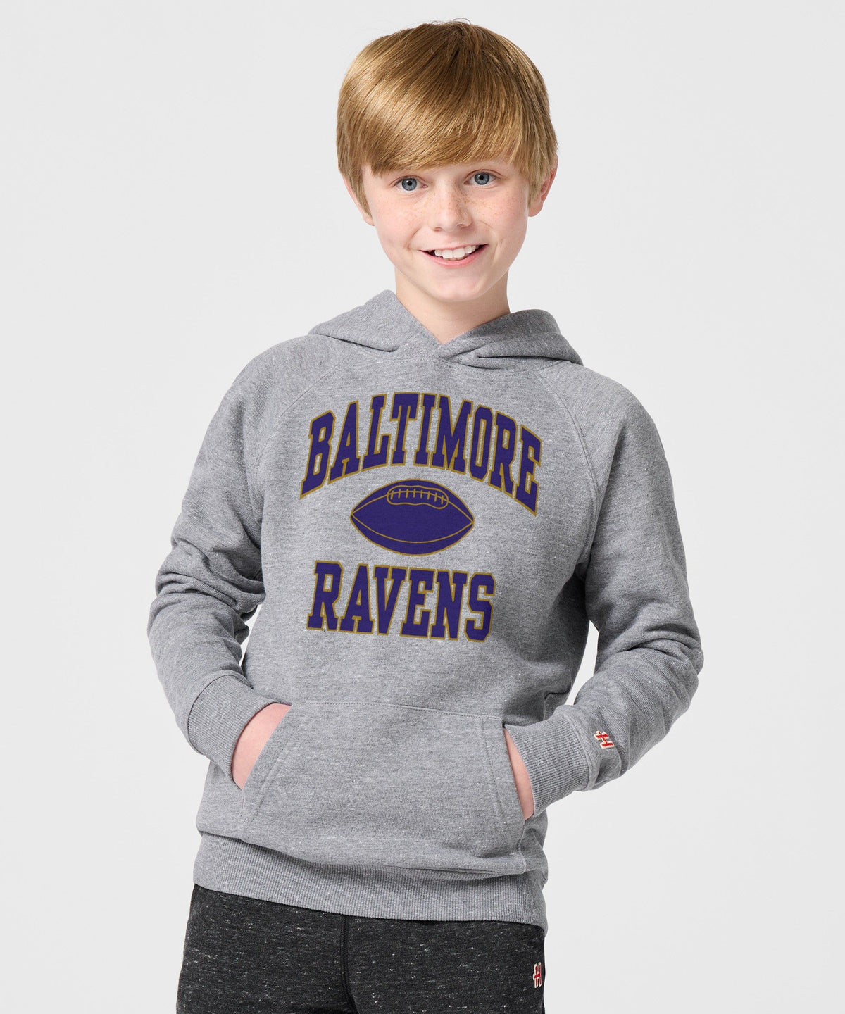 Youth Baltimore Ravens Gridiron Hoodie product image 3