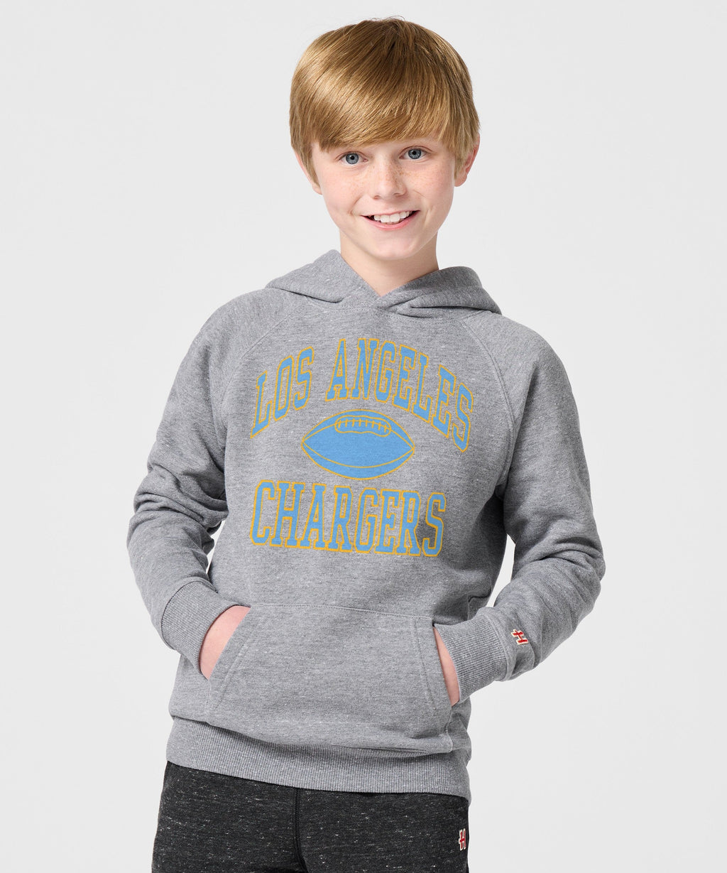 Youth Los Angeles Chargers Gridiron Hoodie product image 3