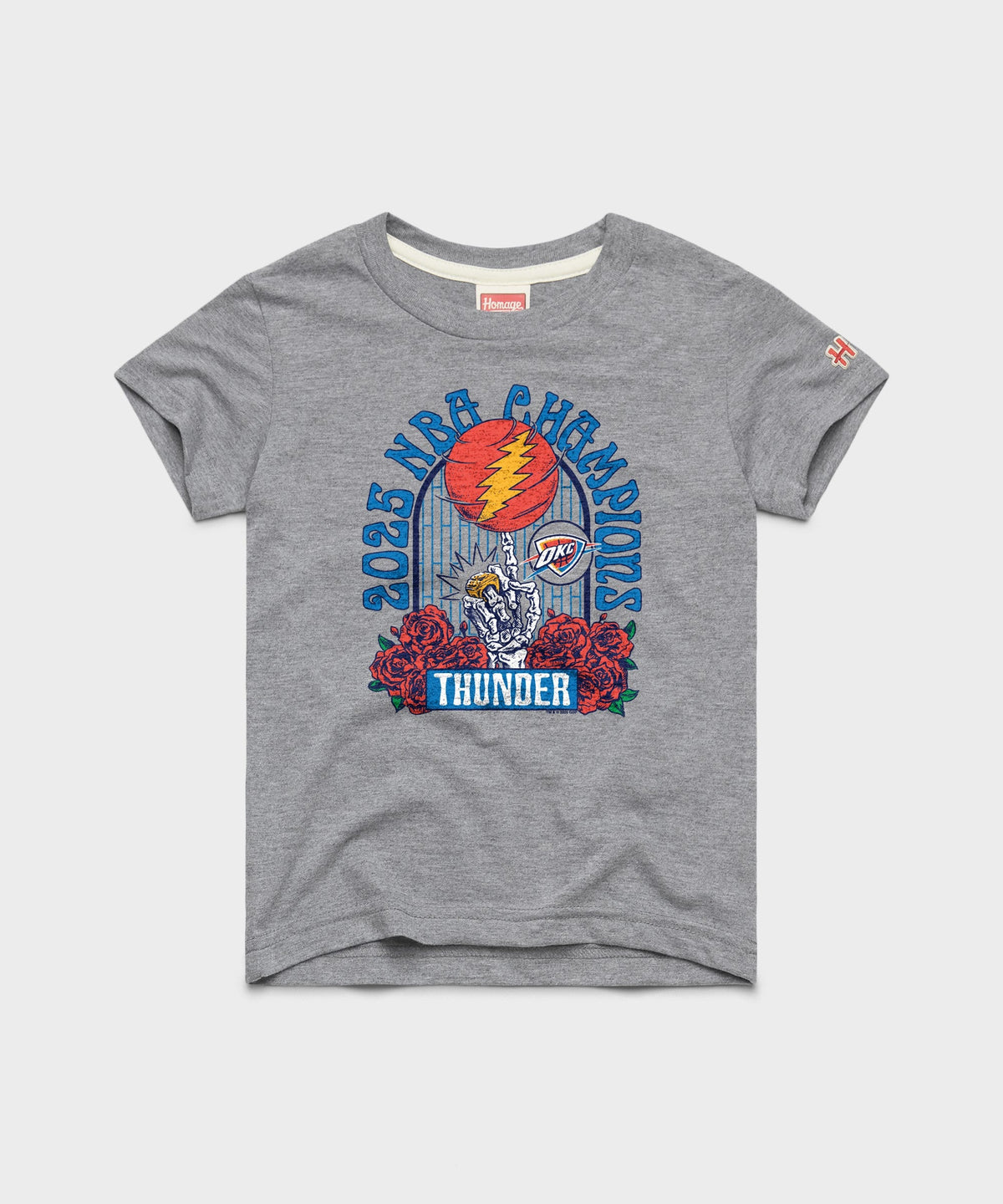 Youth NBA x Grateful Dead 2025 Champs Thunder product image 1