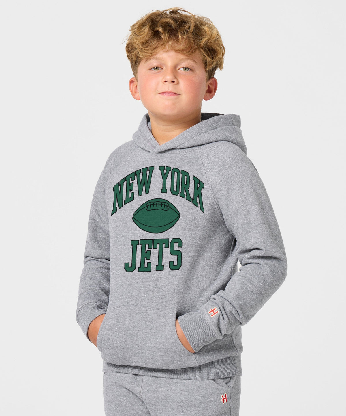Youth New York Jets Gridiron Hoodie product image 3