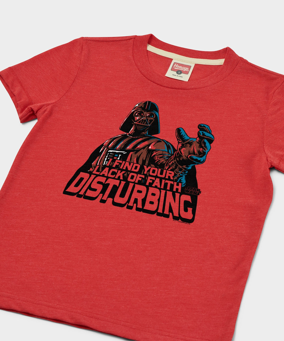 Youth Star Wars I Find Your Lack Of Faith Disturbing product image 2