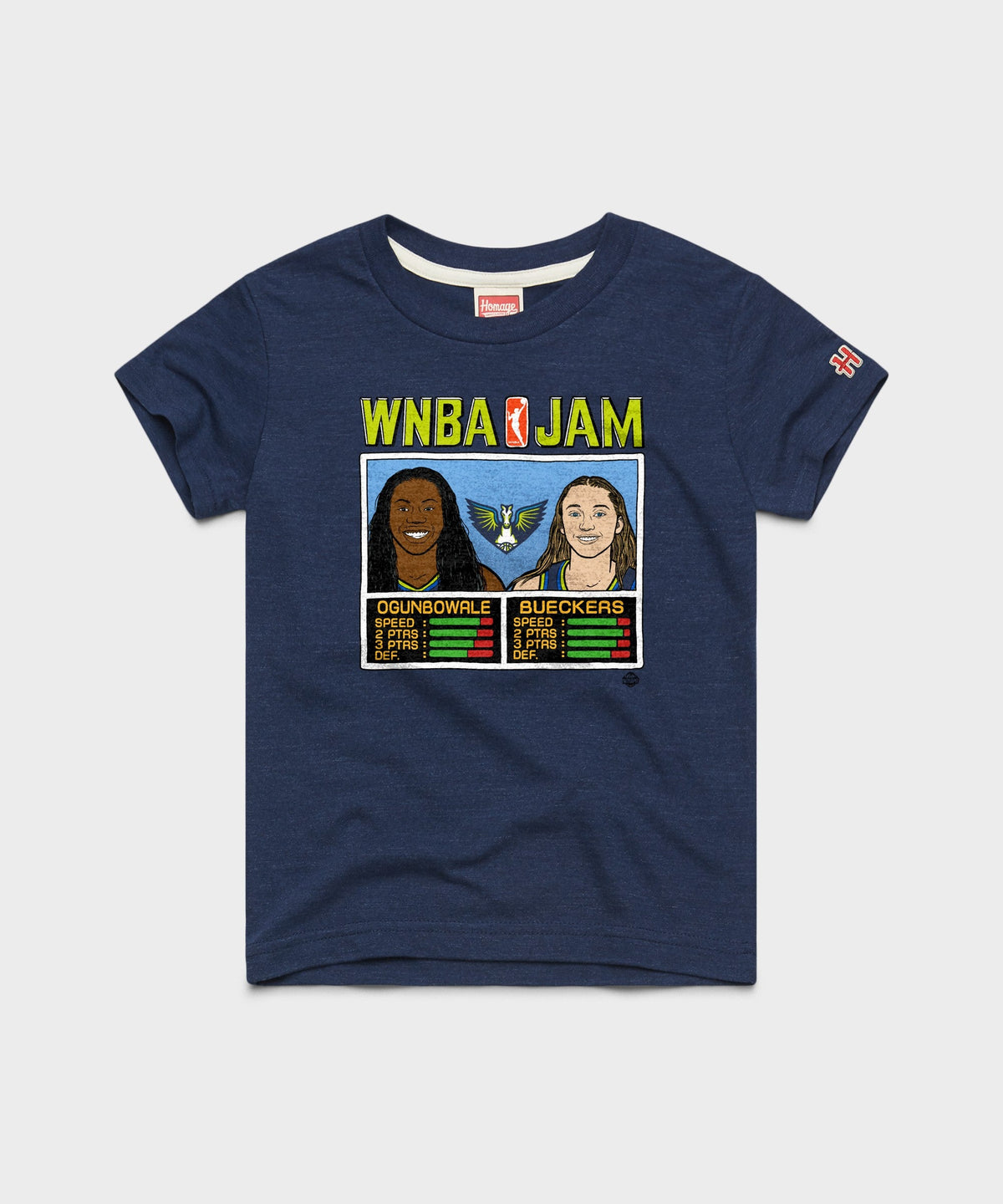 Youth WNBA Jam Wings Ogunbowale And Bueckers product image 1