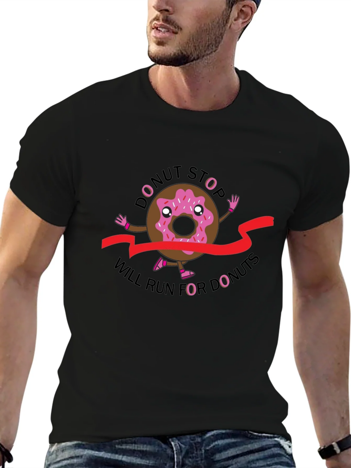 Donut Stop Running T-Shirt product image 6