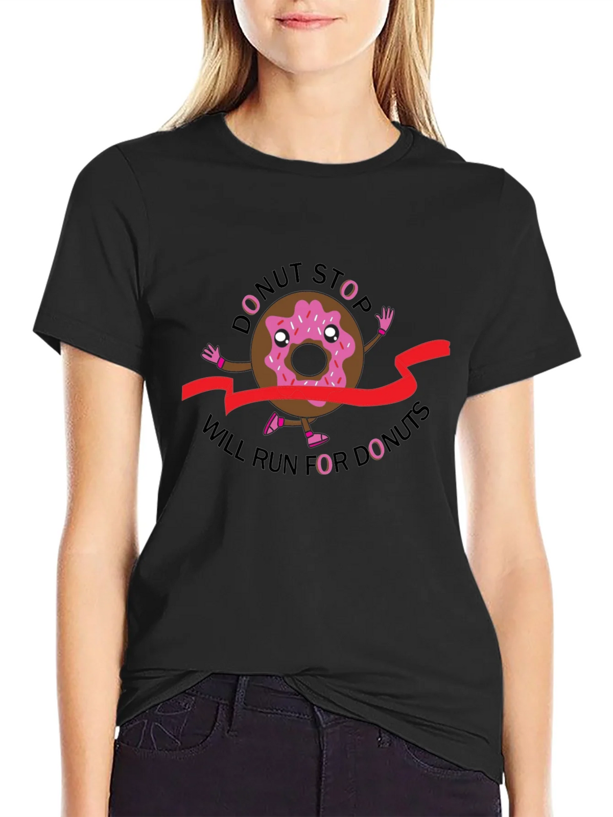 Donut Stop Running T-Shirt product image 2