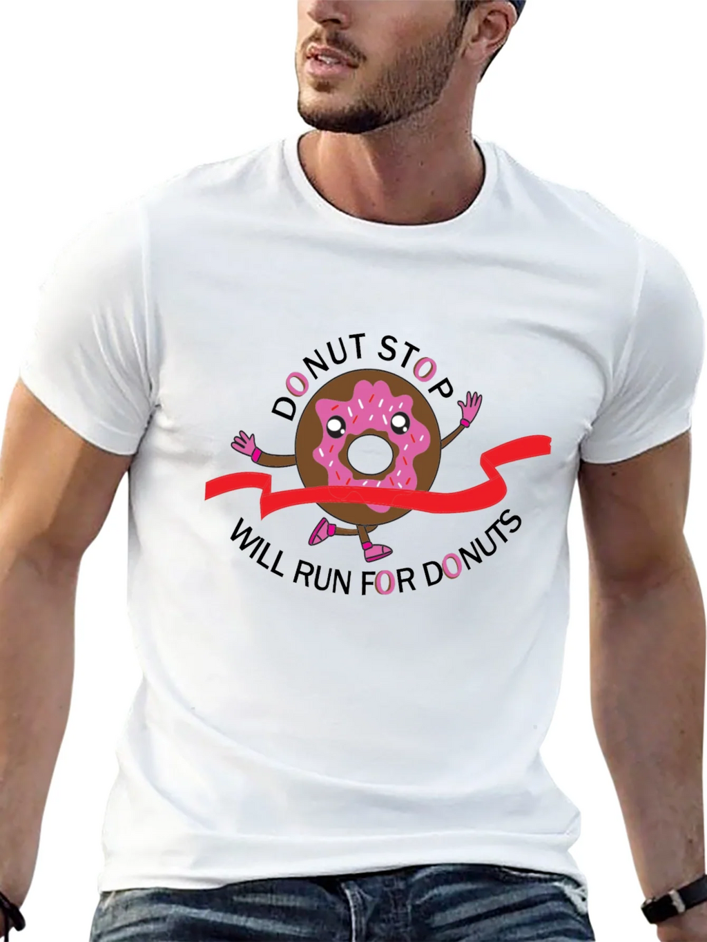 Donut Stop Running T-Shirt product image 12