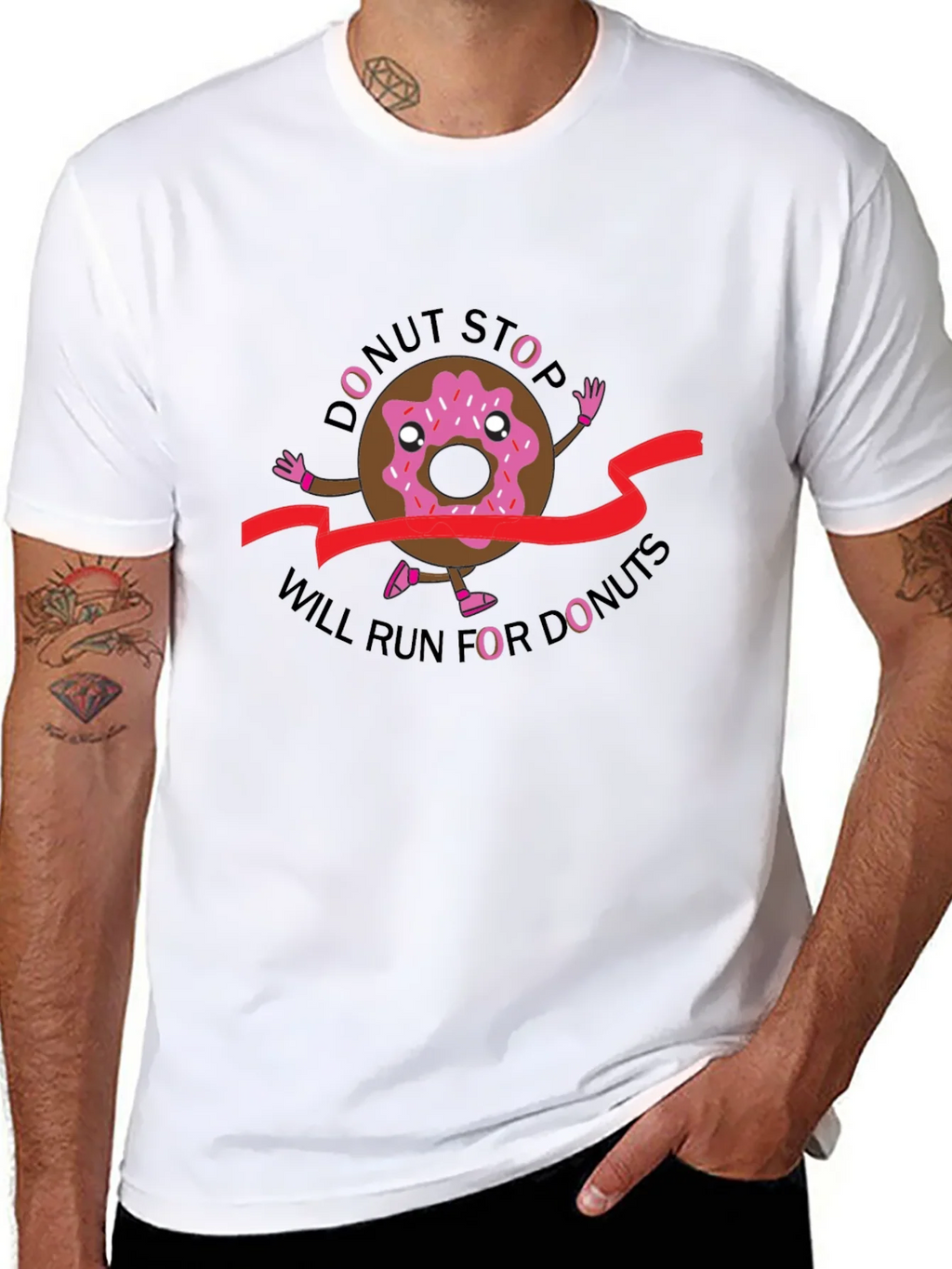 Donut Stop Running T-Shirt product image 7