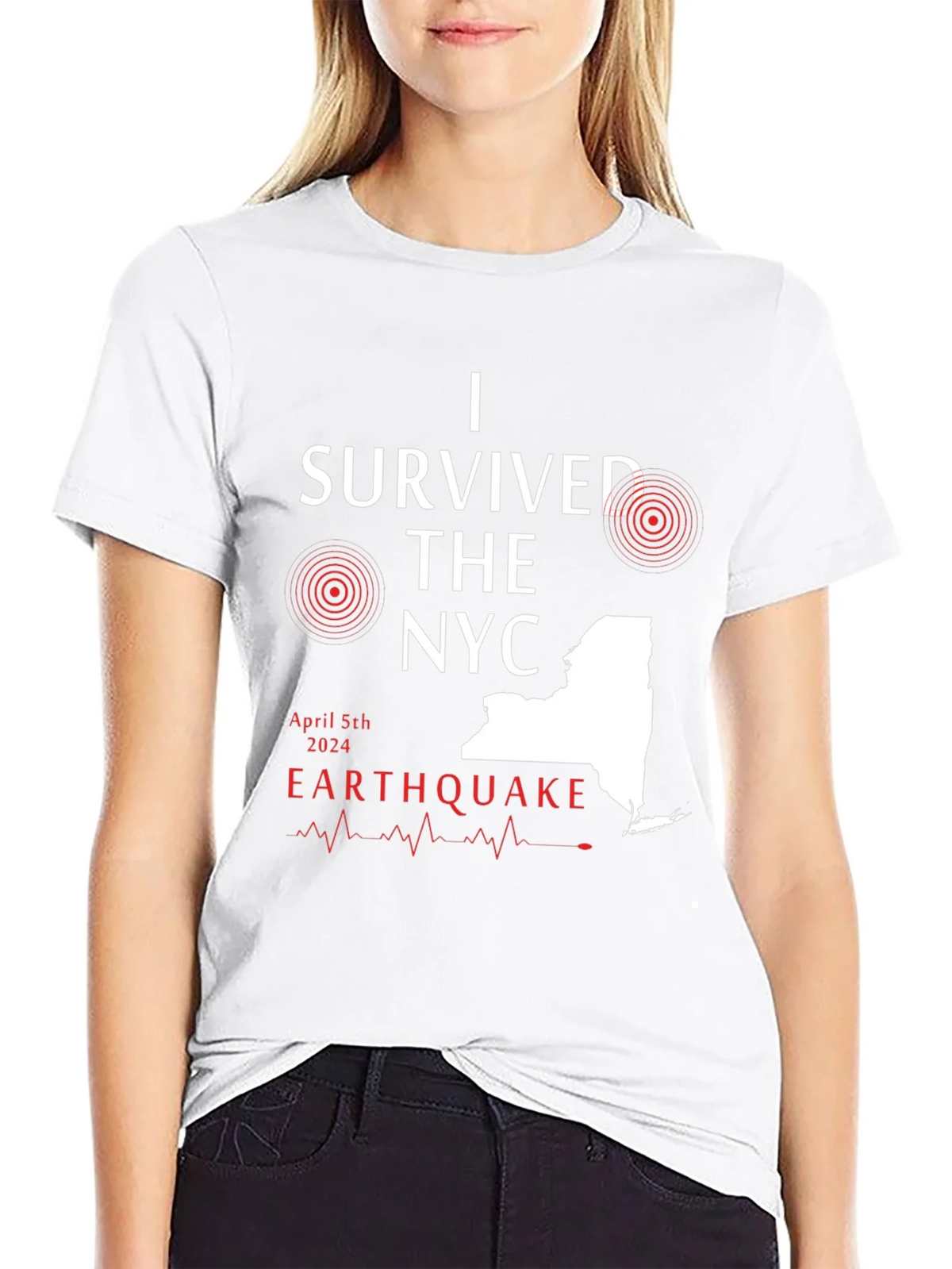 I Survived the NYC Earthquake T-Shirt product image 8
